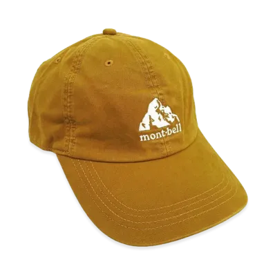 mont-bell Washout Cotton Cap "Khaki"