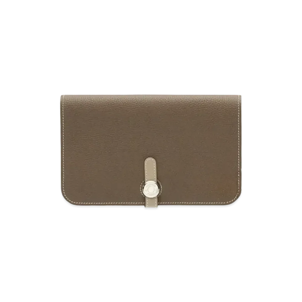 Hermes Dogon GM Togo "Etoupe/Tourtiere/Silver"