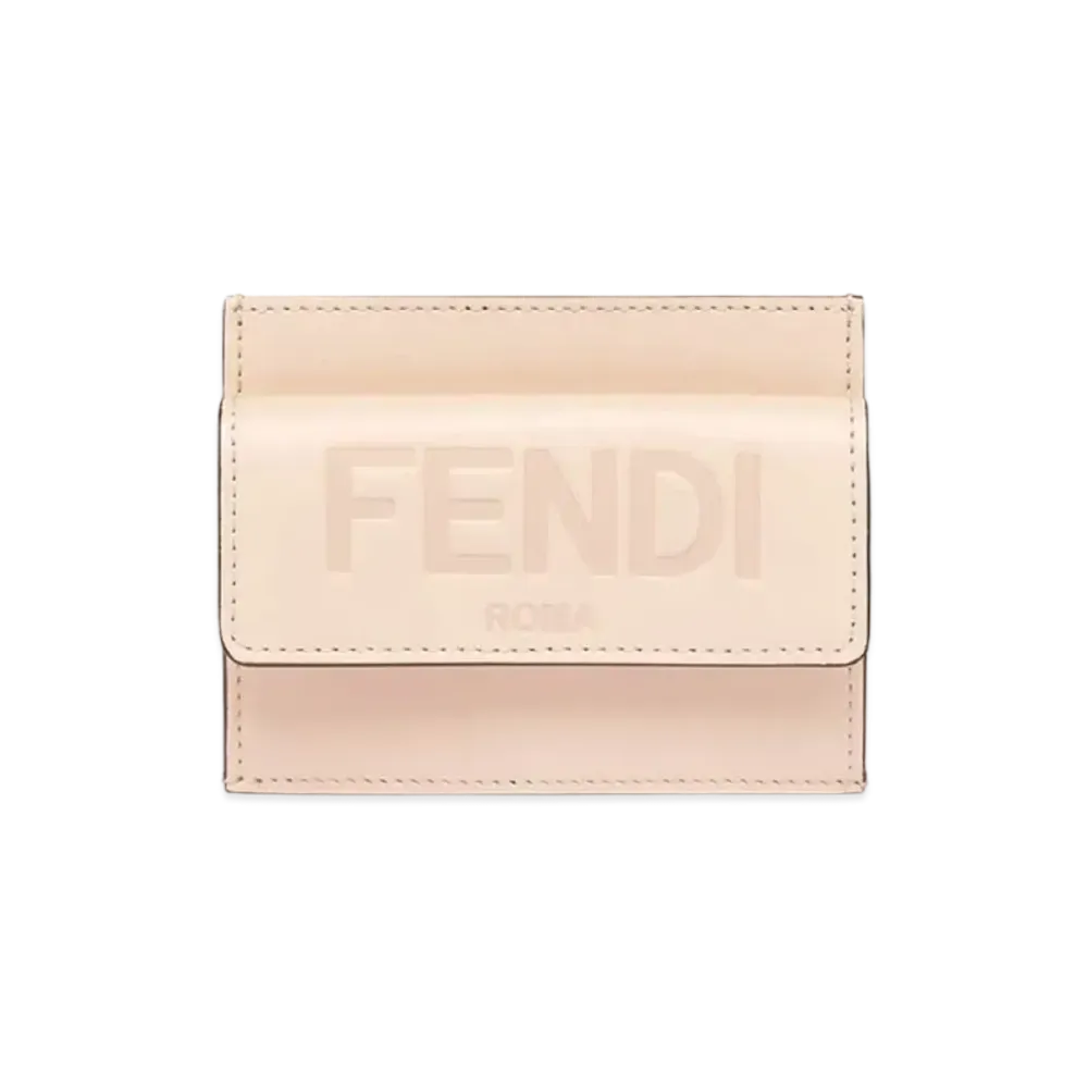 FENDI Leather Card Case "Pink"