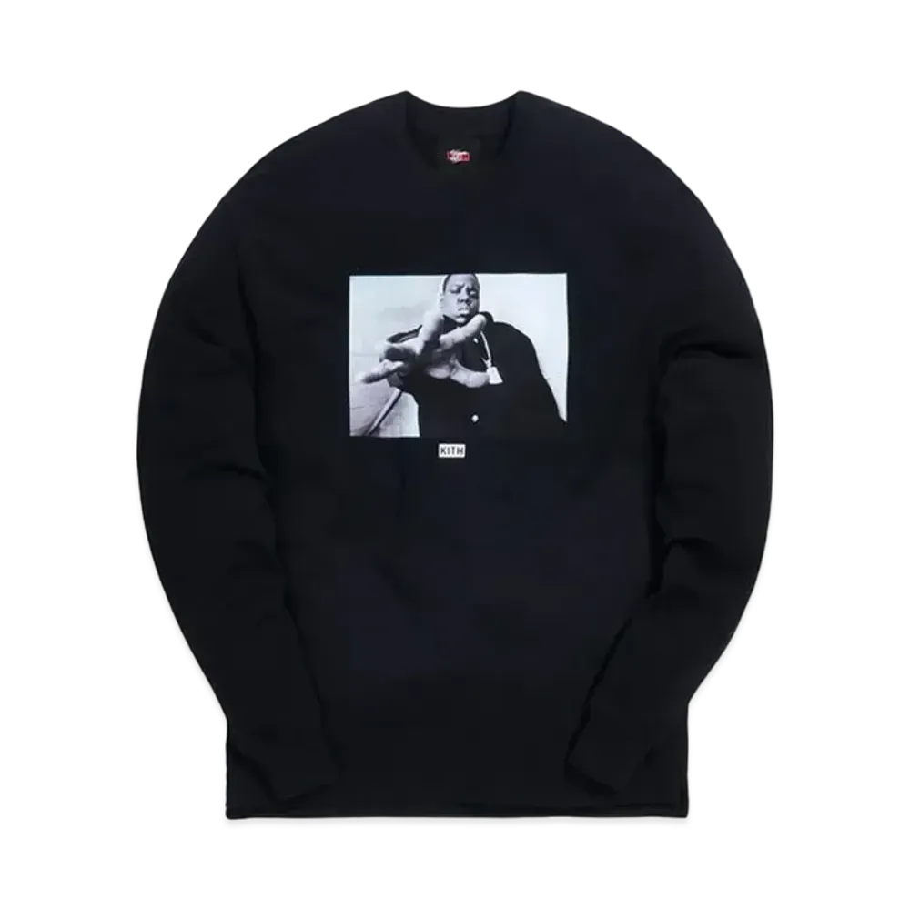 KITH Biggie Gimme The Loot L/S Tee "Black"
