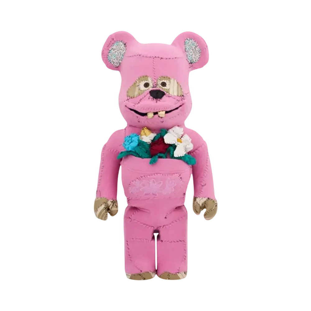 MEDICOM TOY "BEARBRICK" Anne Valerie Dupond One Of Kind Happy Belly 1000%