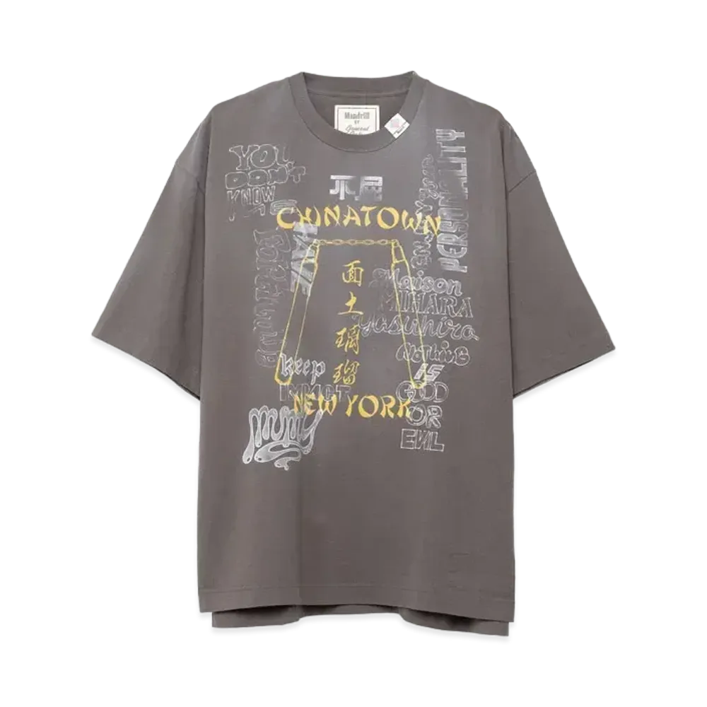 Maison MIHARA YASUHIRO Mendrill x GS Distressed Tee "Black"