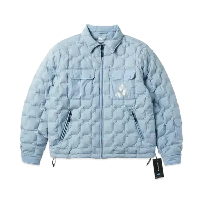 PALACE Pertex Work Down Jacket "Dusty Blue"