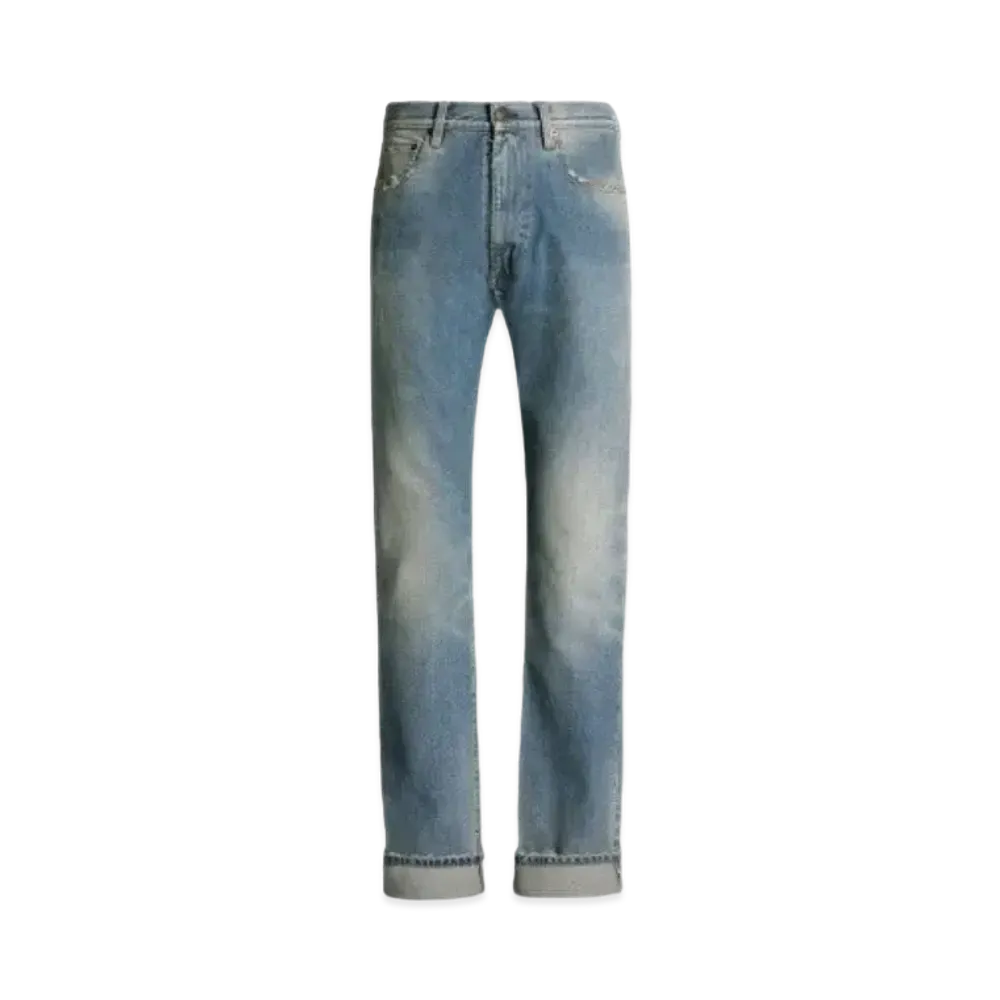 Maison Margiela Distressed Jeans "Light Indigo"