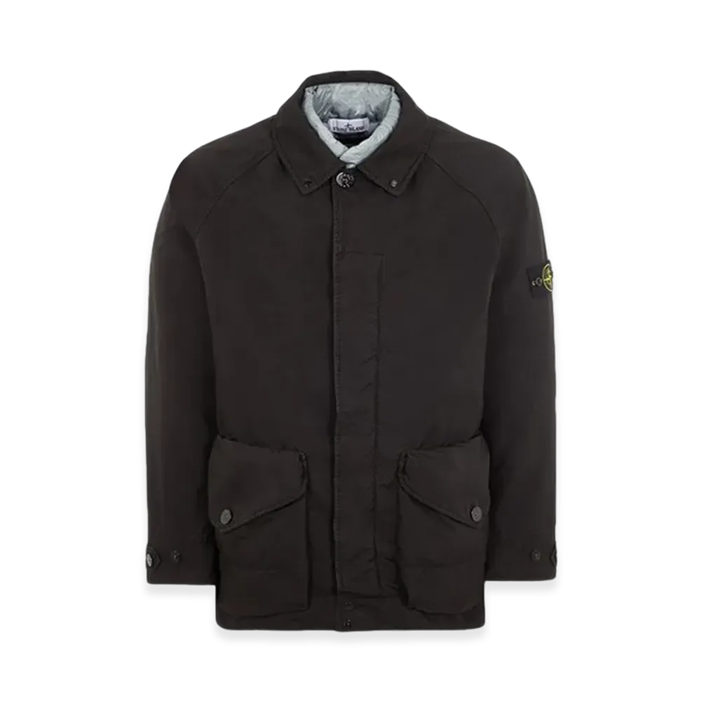 Stone Island 41449 David-TC Car Coat - 23FW "Black"