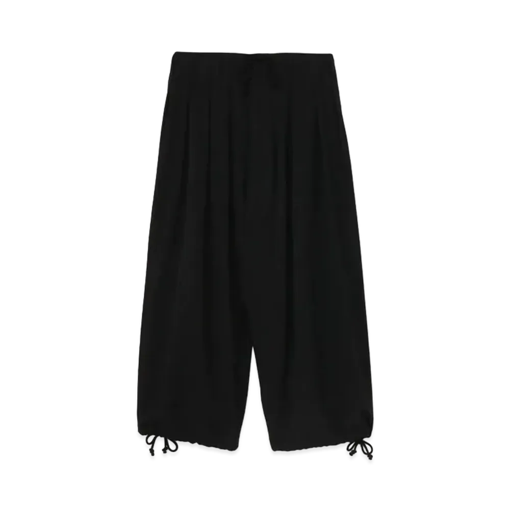 Yohji Yamamoto Pour Homme W/GABARDINE REGULAR BALLOON PANTS "Black"