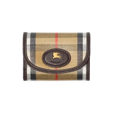 Burberry Women's Highland Coin Wallet "Sand"