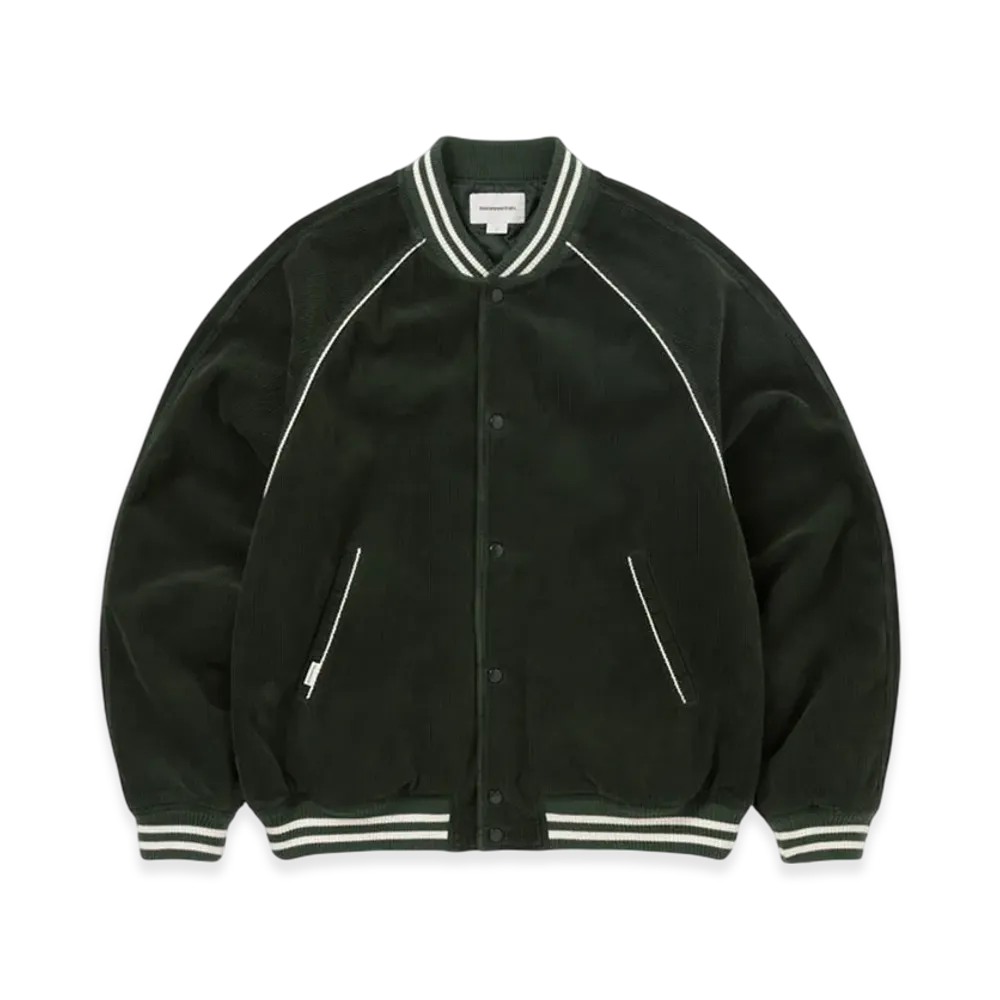 thisisneverthat Corduroy Varsity Jacket "Green"