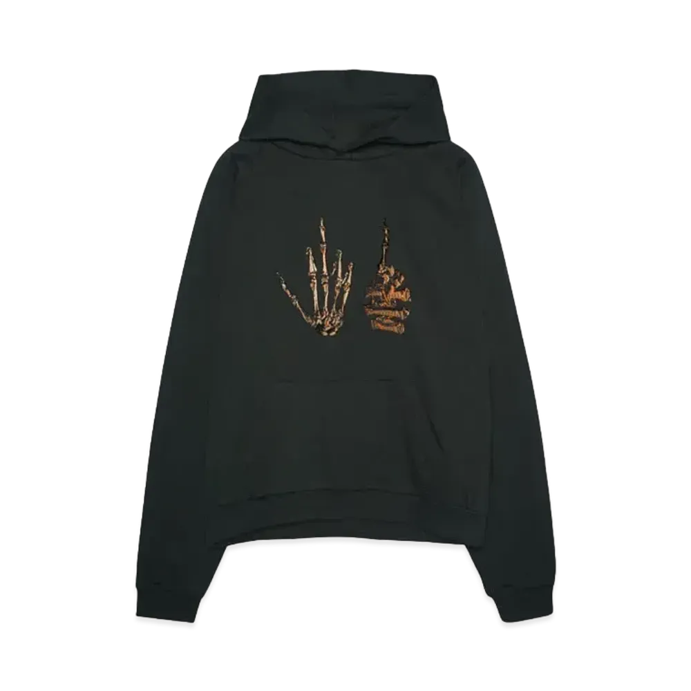 MAYO FCKIN FCK EMBROIDERY HOODIE "DARK GREEN"