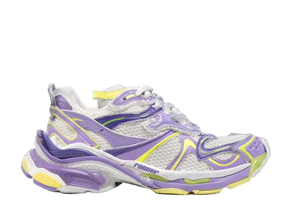 BALENCIAGA Women's Runner 2.0 Sneakers "Multi Color"