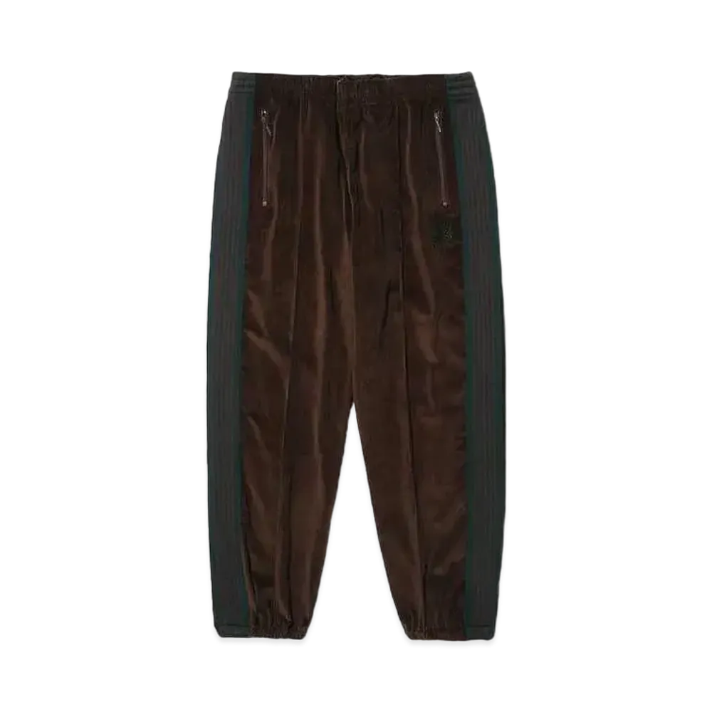 Needles x KEBOZ Corduroy Zipped Track Pants "Brown"