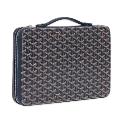 Goyard Compagnon Universel A4 "Navy"