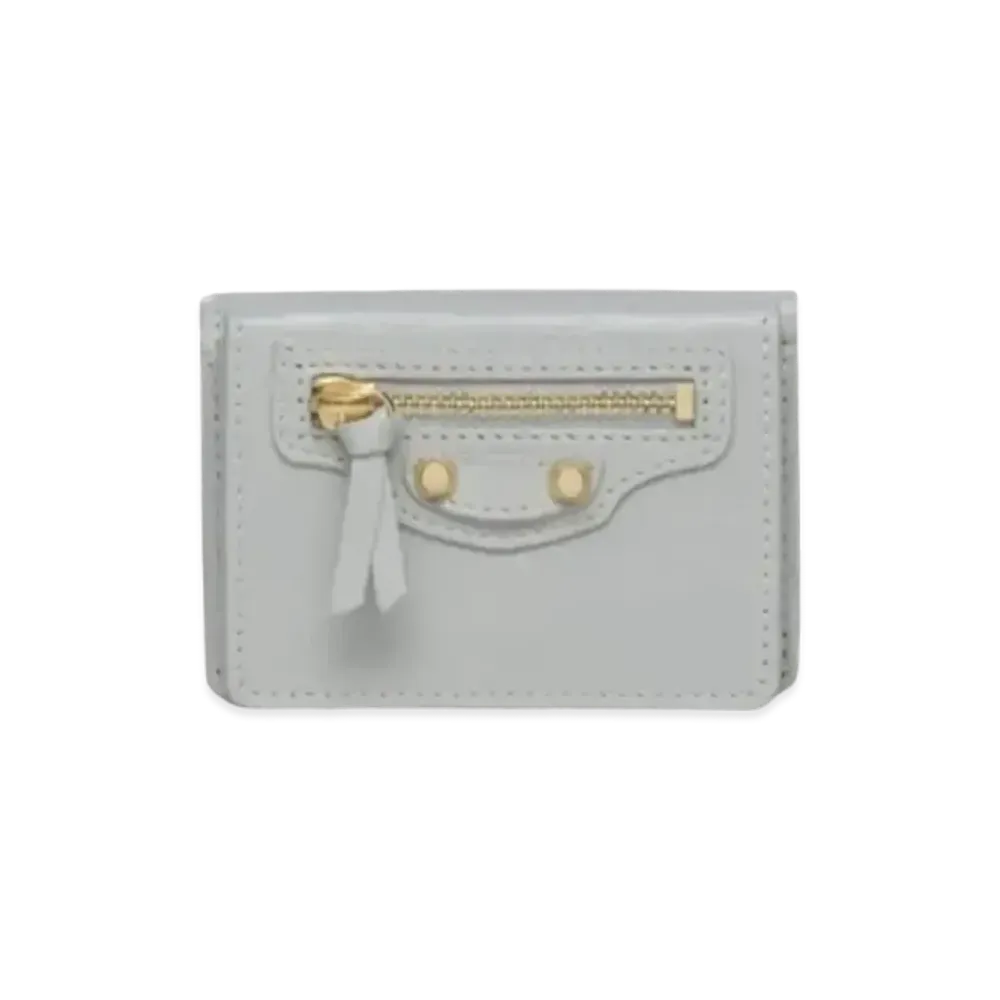 BALENCIAGA Classic Mini Wallet Cloud Classic Mini Wallet "Gray"