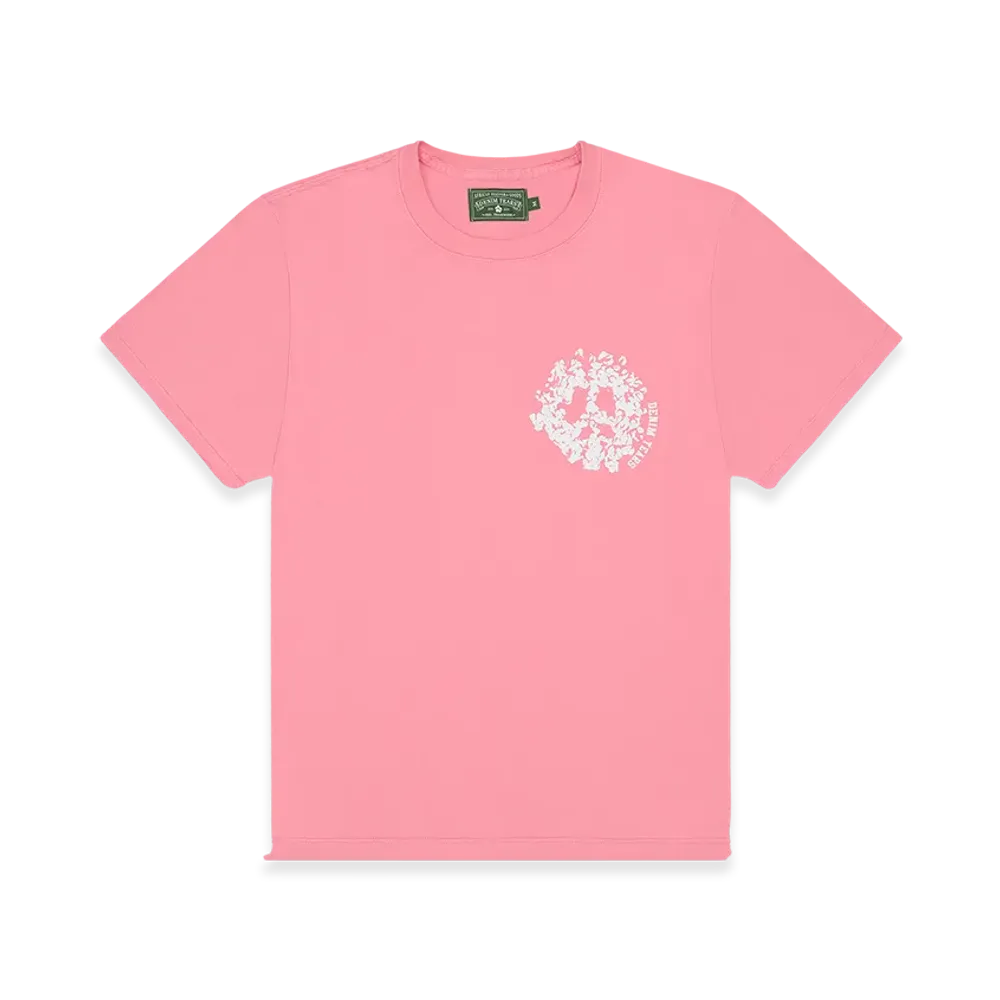 DENIM TEARS Denim University Tee "Pink"