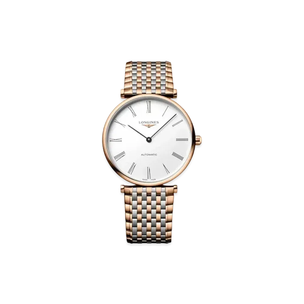 Longines La Grande Classique de Longines 38.00mm "White/Red/Stainless Steel" L4.918.1.91.7