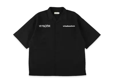 WIND AND SEA x Toy Machine Toymonster Shirt "Black"