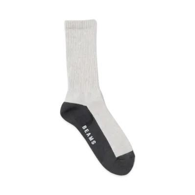BEAMS Switch Bottom Socks "Gray"