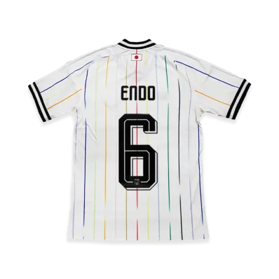 adidas Soccer Japan 2026 Away Replica Jersey #6 Wataru Endo "OffWhite/Black"