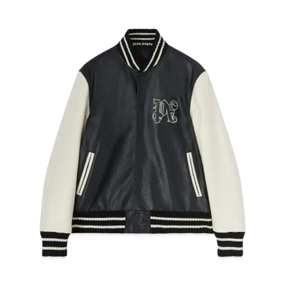 PALM ANGELS Monogram Classic Varsity "Black"