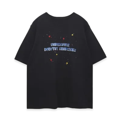 UNDERCOVER x Dorothy Hendricks Mens Glitter Print Tee "Black"