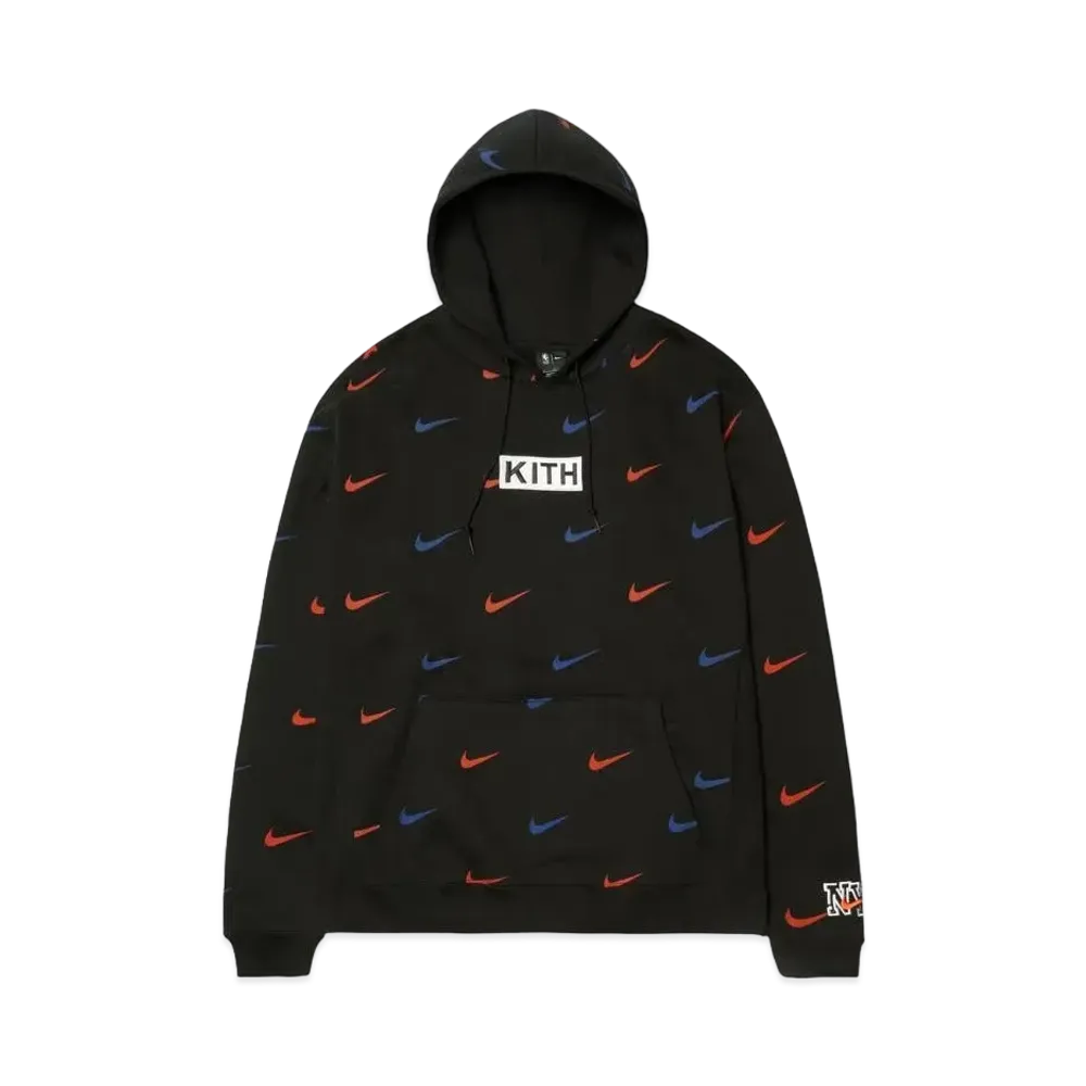 KITH Nike for New York Knicks AOP Hoodie "Black"