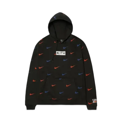 KITH Nike for New York Knicks AOP Hoodie "Black"