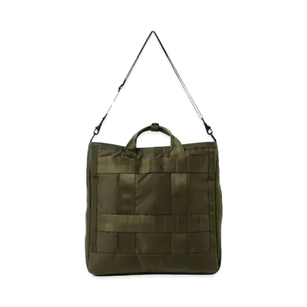 BEAMS PLUS x BRIEFING Cockpit Bag "Olive"