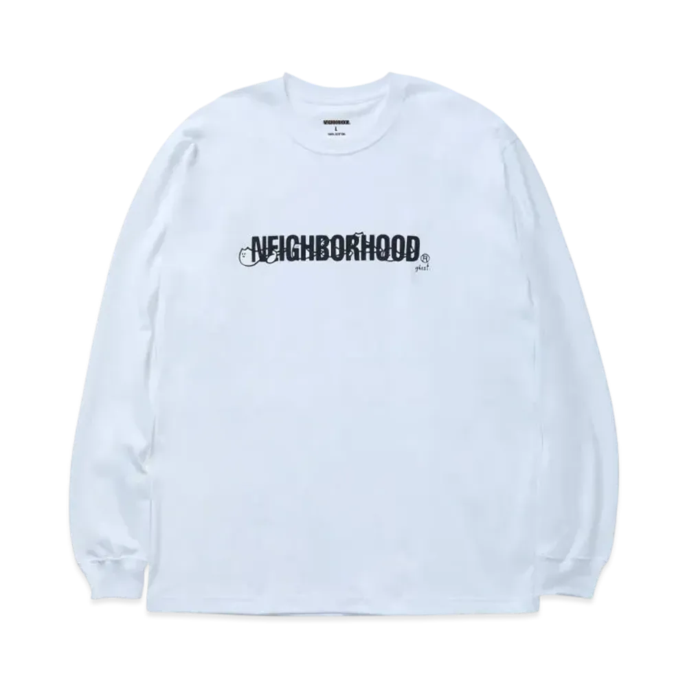 NEIGHBORHOOD NH . Tee LS-10 "White"
