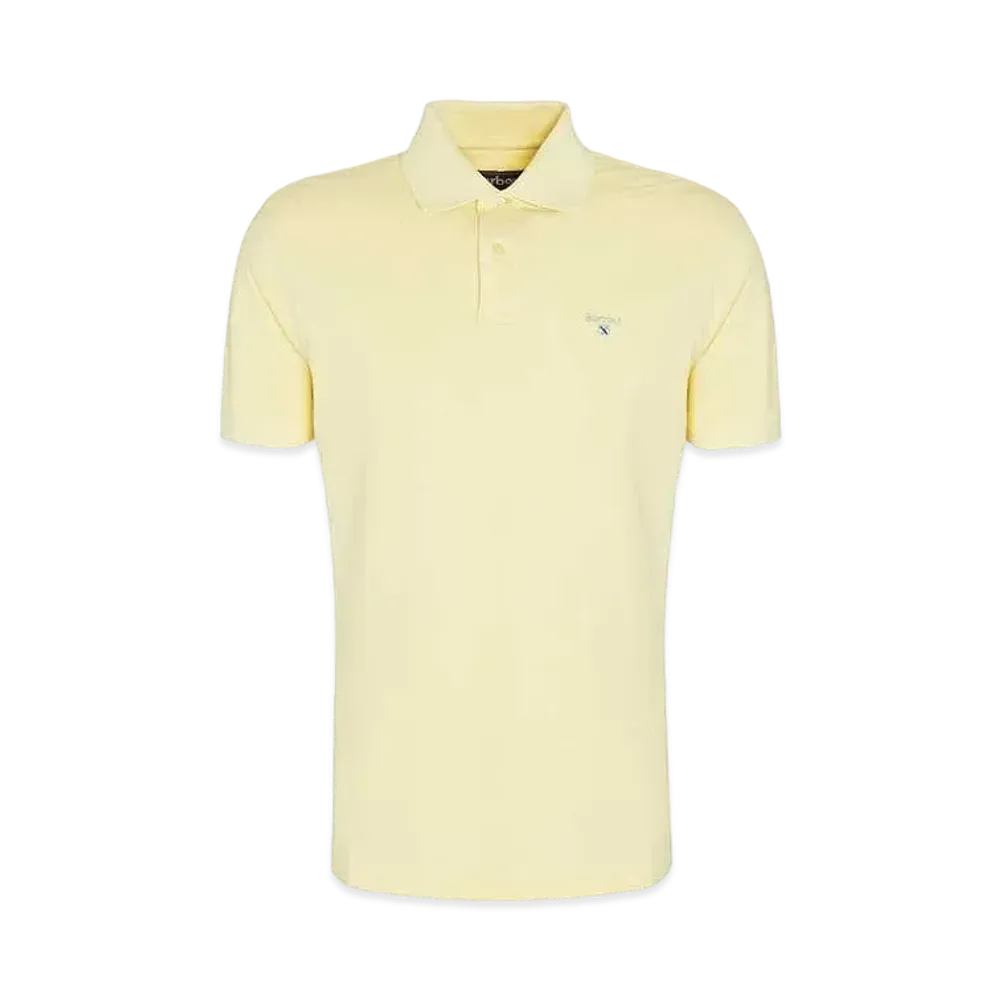 Barbour Logo Sport Polo Shirt "Yellow"