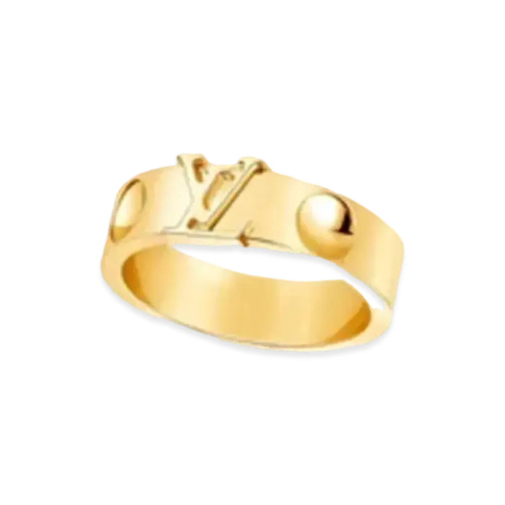 Louis Vuitton Empreinte Ring "Yellow Gold"