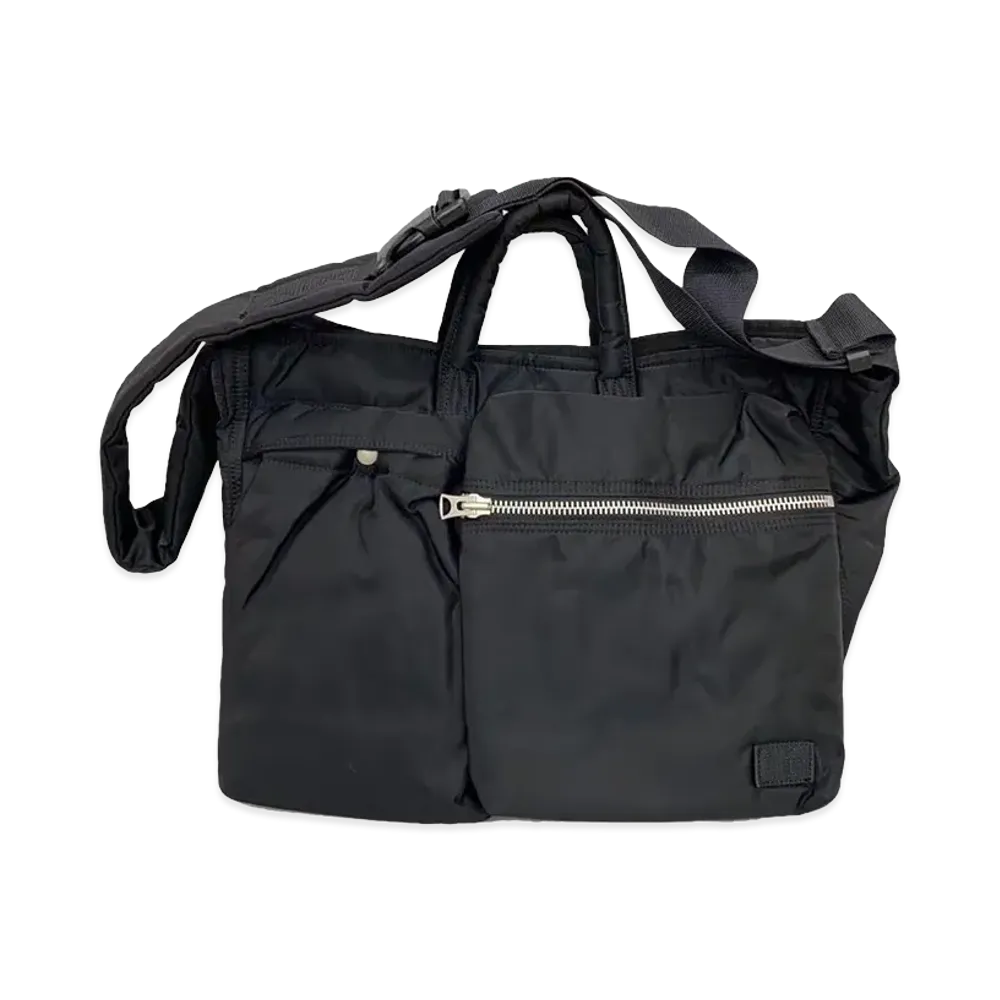 sacai x Porter Delivery Pocket Bag "Black"