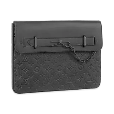Louis Vuitton Pochette Steamer Taurillon Monogram