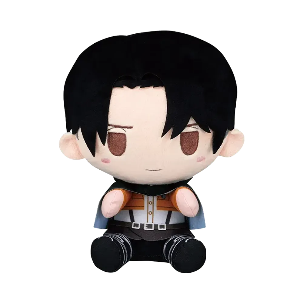 BANDAI "Ichiban Kuji" -Attack on Titan ~Choices and Consequences~- Last One Prize Chokonokko Plush - Levi