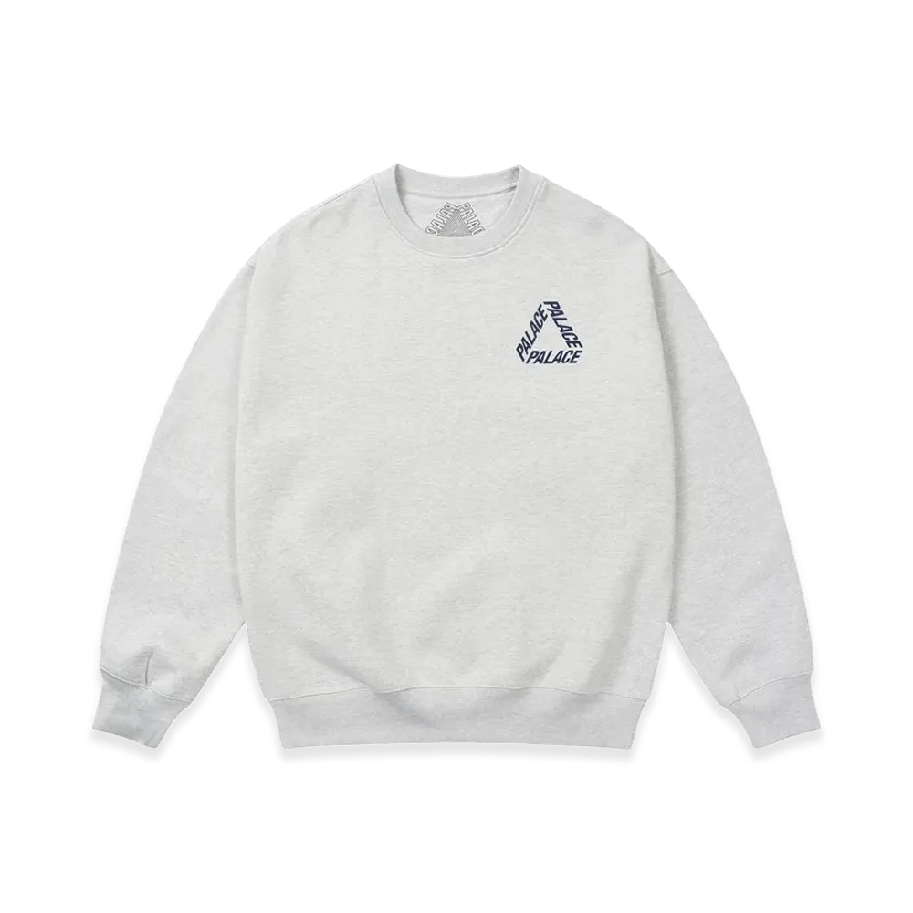 PALACE OG P3 Crew "Gray Marl"