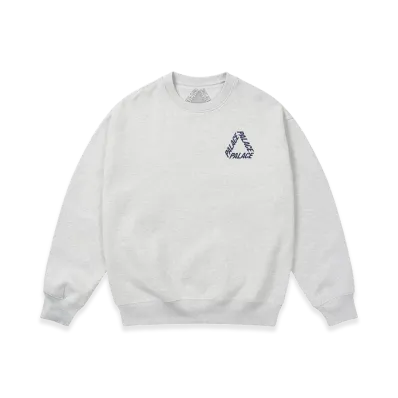 PALACE OG P3 Crew "Gray Marl"