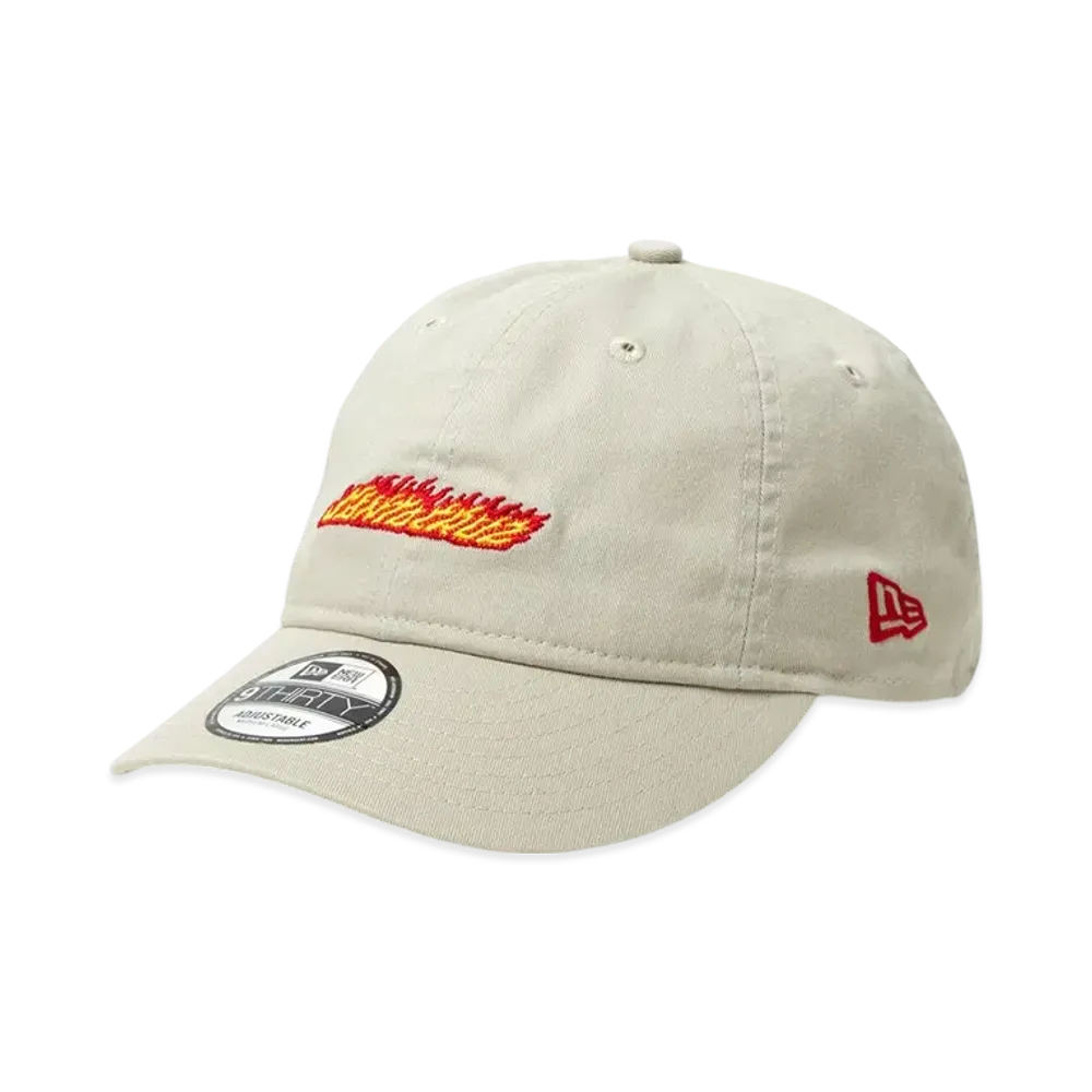 NEW ERA x SANTA CRUZ Skateboards 9Thirty Flame Logo "Stone"