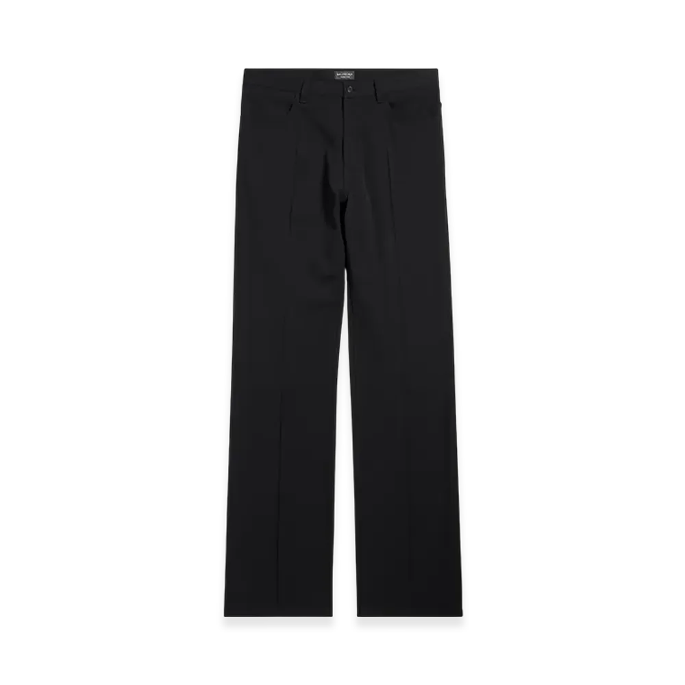 BALENCIAGA Straight Fit Tailored Pants "Black"