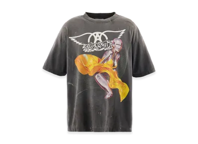Saint Mxxxxxx x AEROSMITH AS SS T-Shirt "Black"