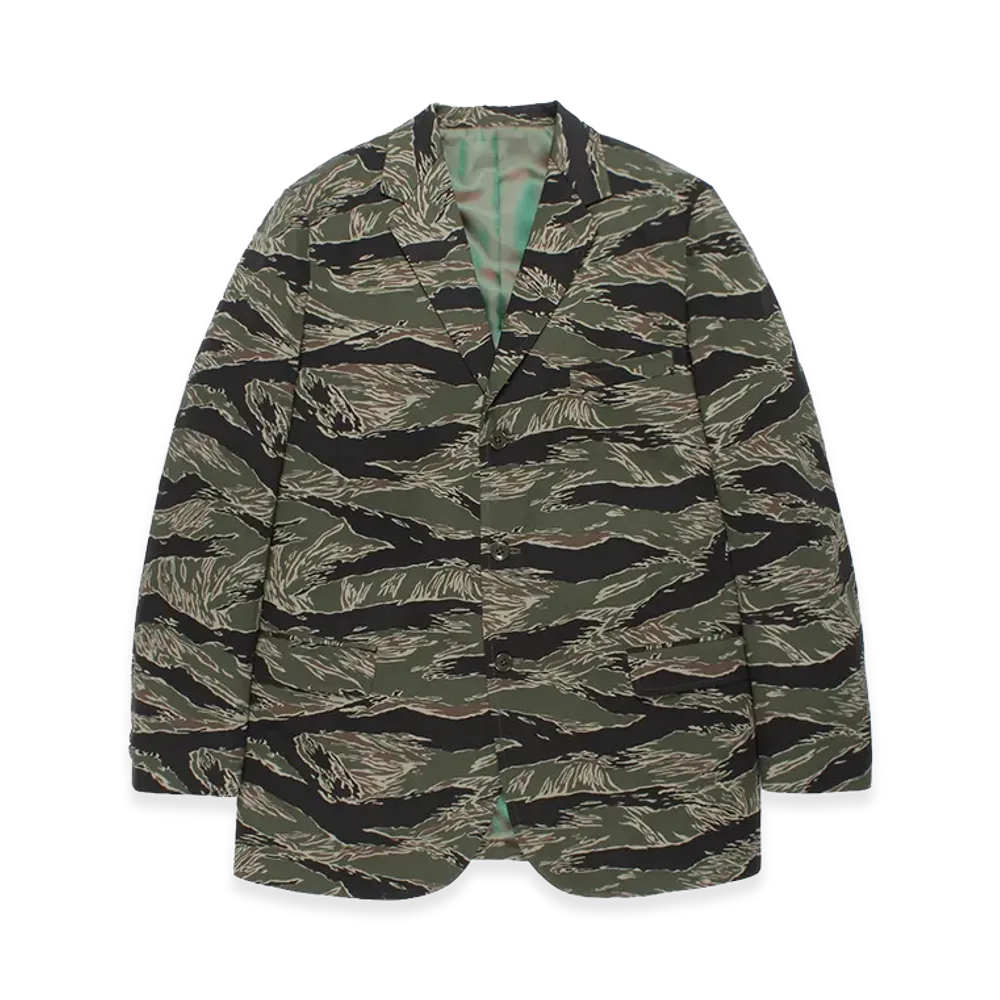 WACKO MARIA x Wolf's Head Tiger Camo Unconstructed Jacket "Olive"