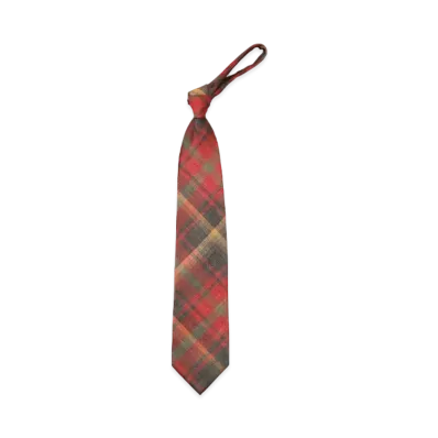 NEEDLES Neck Tie - W/N Madras Check "Red"