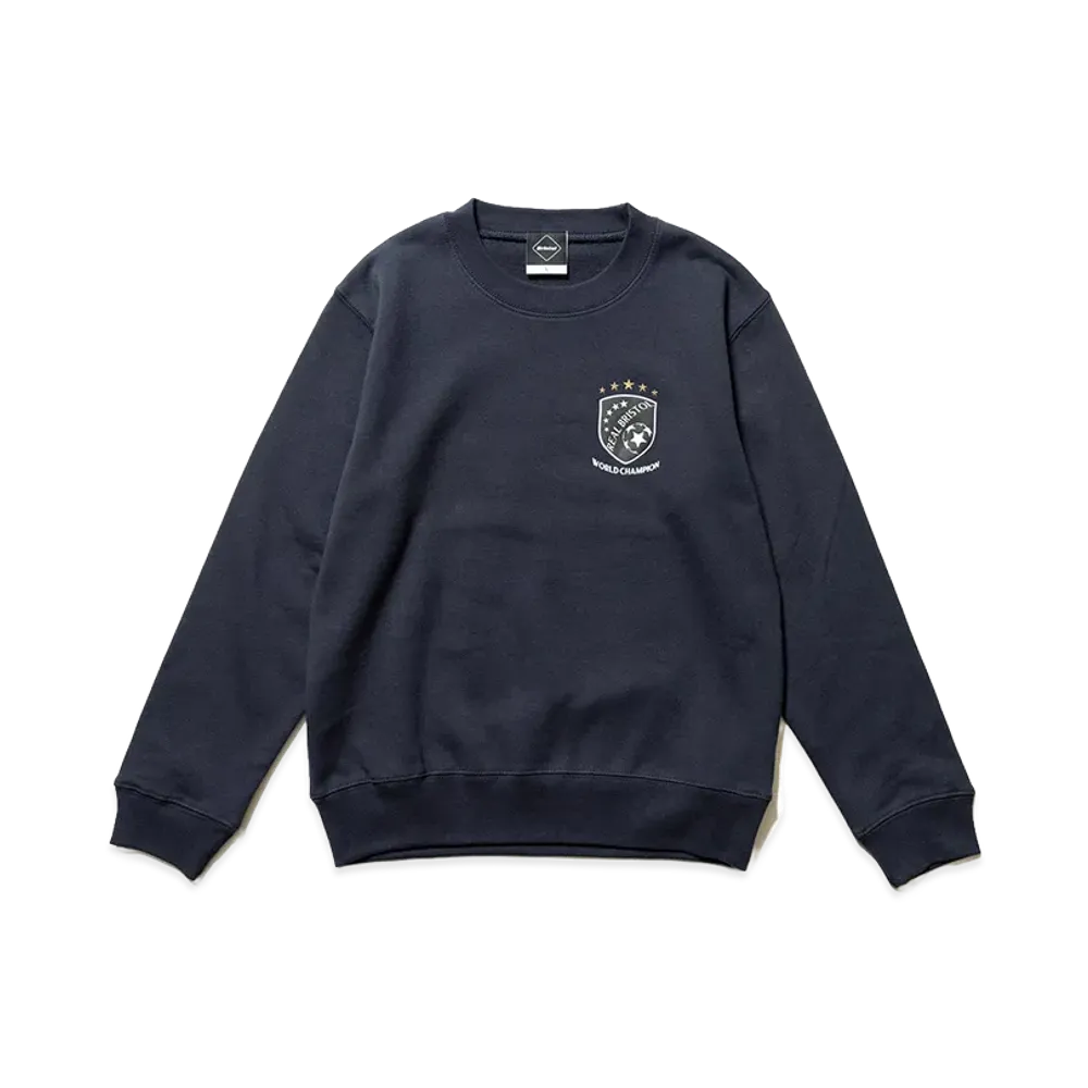 F.C.Real Bristol Champions Team Crewneck Sweat "Navy"