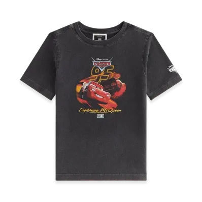 Kith x Disney Pixar Kids Lightning McQueen Vintage Tee "Black"
