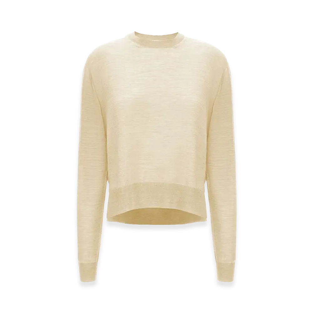 Jil Sander Women's Sweaters "Yellow"