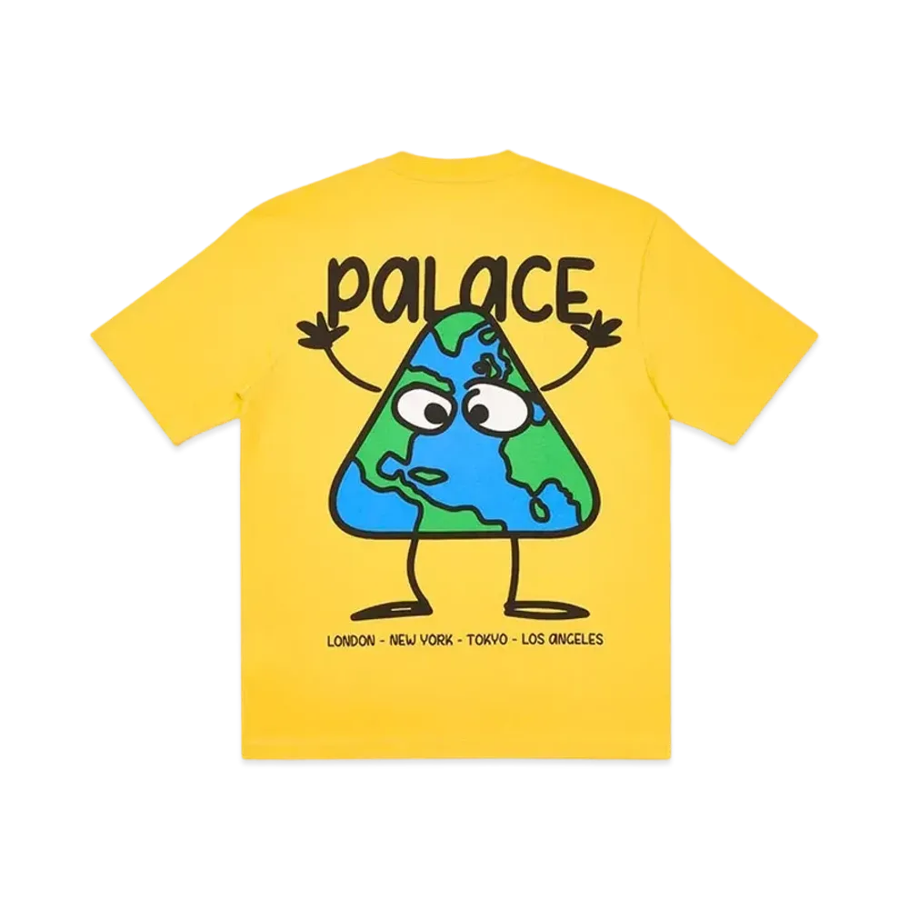 PALACE Globlerone T-Shirt "Yellow"