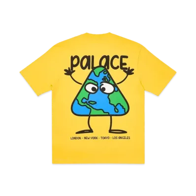 PALACE Globlerone T-Shirt "Yellow"