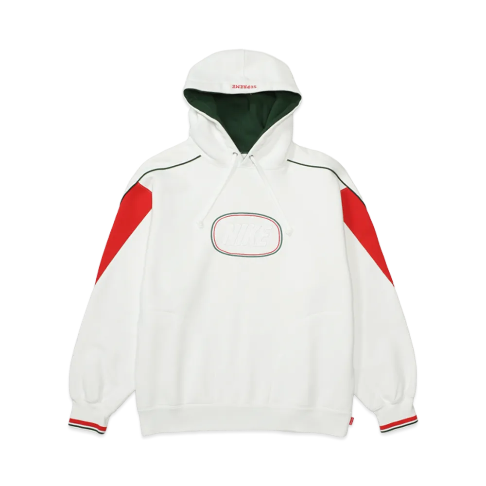 Supreme x Nike Hooded Sweatshirt "White"