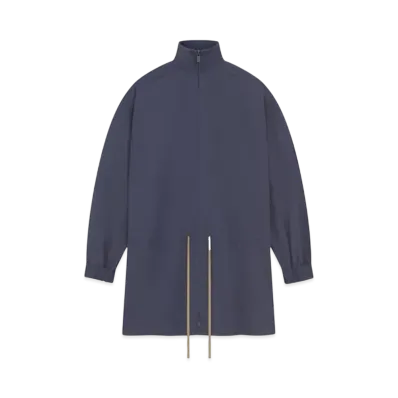 FEAR OF GOD Essentials Military Nylon Mockneck Anorak "Marine"