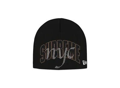Supreme New Era Rhinestone Beanie "Black"