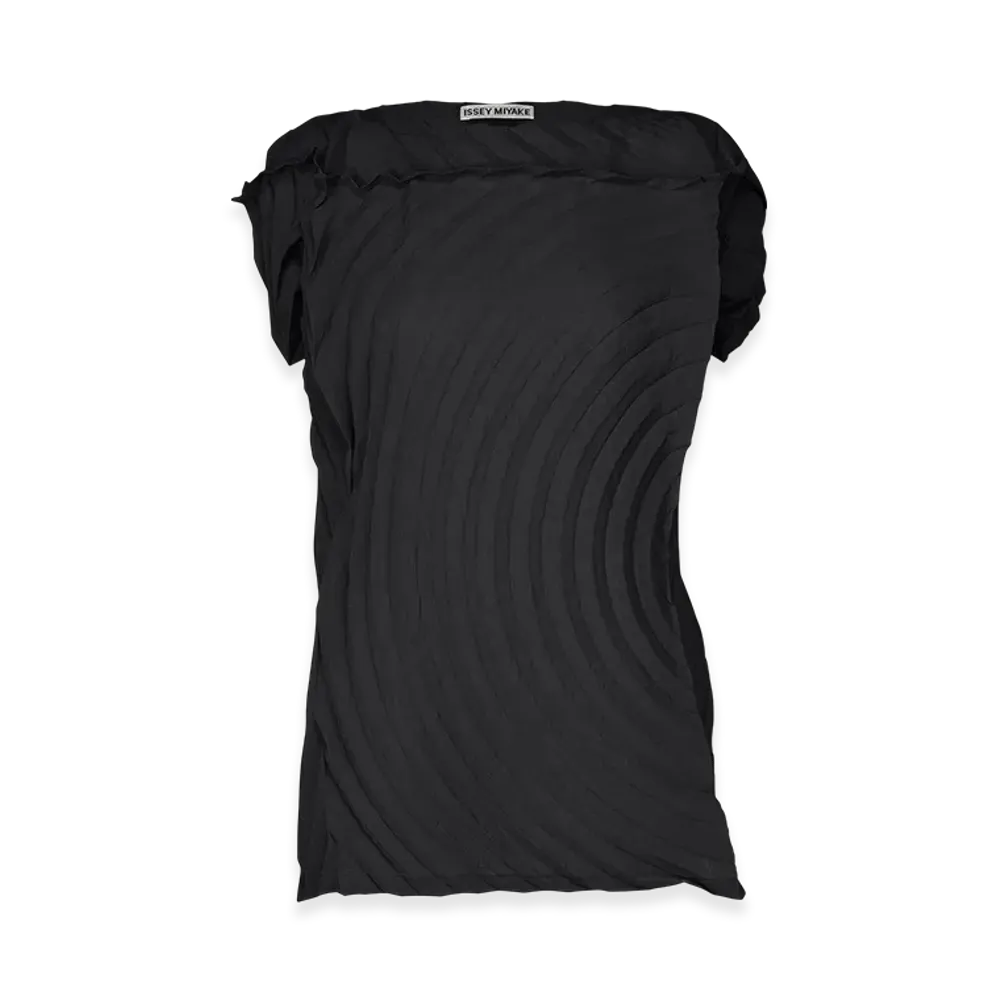 ISSEY MIYAKE Paper Bag Pleats "Black"