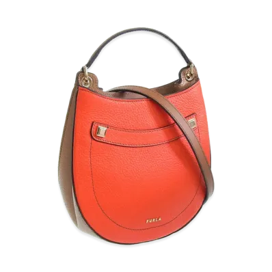 FURLA Afrodite Mini Crossbody "Orange"